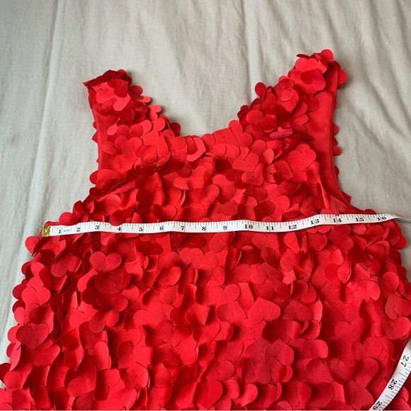 BCBG MAXAZRIA red heart dress size 4 - Picture 3 of 7